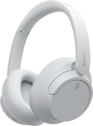 Sony WH-CH720 Auriculares Bluetooth 5.2 con Microfono Integrado - Diadema Ajustable - Conectividad Multipunto - Alambrico e Inalambrico - Auriculares Giratorios - Autonomia hasta 50h - Color Blanco