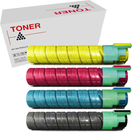 SP-C410DN / SP-C411DN / Type 245 pack 2 toner compatible Ricoh Aficio 888312 888313 888314 888315
