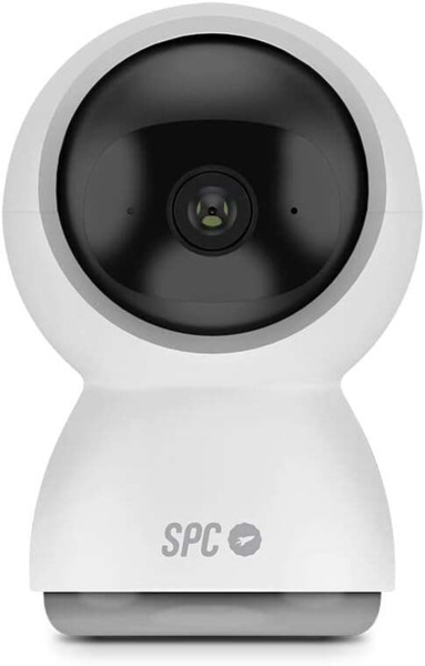 SPC Lares 360 Camara de Vigilancia Wifi - Giro 360º - Full HD 1080P - Seguimiento de Personas - Vision Nocturna - Diseño Discr
