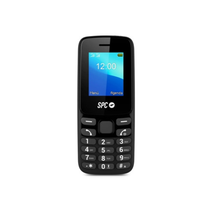 SPC Talk 2 4G Telefono Movil - Cuerpo Compacto y Ligero - Pantalla de 1.77 Pulgadas - Dual Sim - Bateria de 1150Mah - Radio FM - Linterna y Camara de Fotos - Color Negro