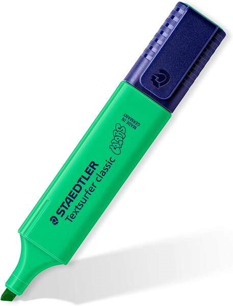 Staedtler Textsurfer Classic 364 Marcador Fluorescente - Punta Biselada - Trazo entre 1 - 5mm - Tinta con Base de Agua - Color V