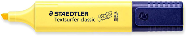 Staedtler Textsurfer Classic 364 Pastel Marcador Fluorescente - Punta Biselada - Trazo entre 1 - 5mm - Tinta con Base de Agua -