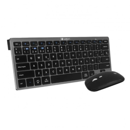 Subblim Combo Multidispositivo - Teclado y RatÃ³n - TecnologÃ­a inalÃ¡mbrica Bluetooth y radiofrecuencia 2.4G - RatÃ³n con baterÃ­a recargable y 3 niveles de DPI ajustables - Color Negro