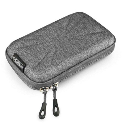 Subblim Funda rÃ­gida para Disco Duro - Medida: 145x90x30mm - ProtecciÃ³n Ã³ptima contra golpes - Doble tirador de apertura - Bolsillo para accesorios - Color Gris
