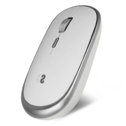 Subblim RatÃ³n inalÃ¡mbrico Wireless Mini - 54mm x 25mm - Silencioso - PrecisiÃ³n regulable - Acabados de calidad - Ambidiestro - 4 botones - Ahorro de energÃ­a - Color Blanco