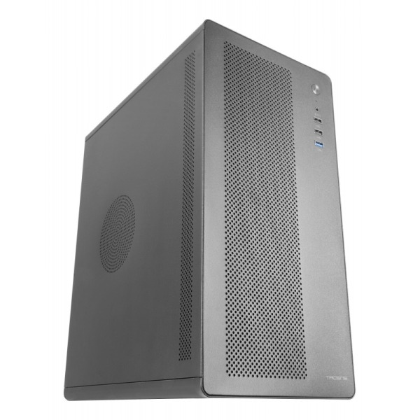 Tacens Aerom Caja Minitorre Micro ATX/Mini ITX - Ventilador Ultrasilencioso de 120mm - Panel Frontal y Lateral de Malla - Estruc