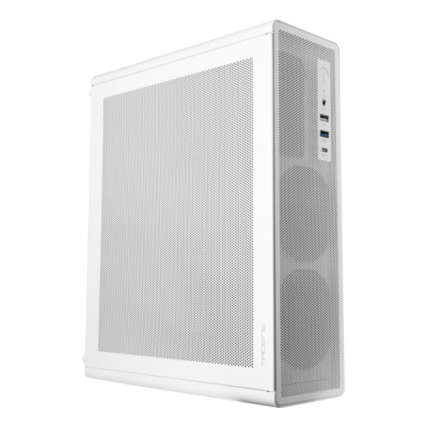 Tacens Aerom Slim 500 Caja Minitorre Ultra Compacta Micro ATX - Ventilador FDB de 90mm - Fuente de Alimentacion TFX 500W - Panel