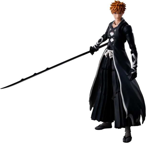 Tamashii Nations SH Figuarts Bleach: Thousand-Year Blood War Ichigo Kurosaki modo Bankai Tensazangetsu - Figura Articulada - Alt