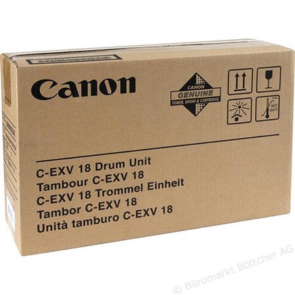 Canon C-EXV18drum - 0388B002 tambor negro original