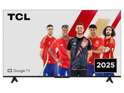 TCL 43P6K Televisor Smart TV 43" LED UltraHD 4K HDR - Google TV, WiFi, HDMI, USB 2.0, Ethernet, Bluetooth - VESA 200x200mm