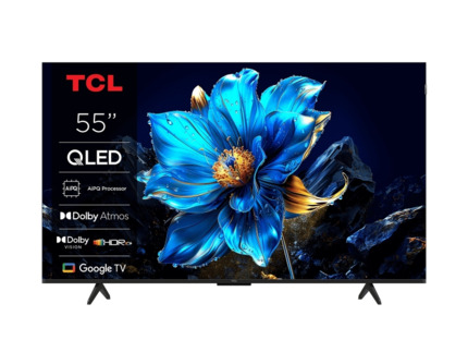TCL 55P7K Televisor Smart TV 55" QLED UltraHD 4K HDR - Google TV - WiFi - Dolby Atmos - Dolby Vision - Game Accelerator