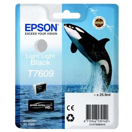 Epson T7609 tinta negro claro claro original