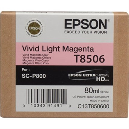 Epson T8506 tinta magenta vivo claro original