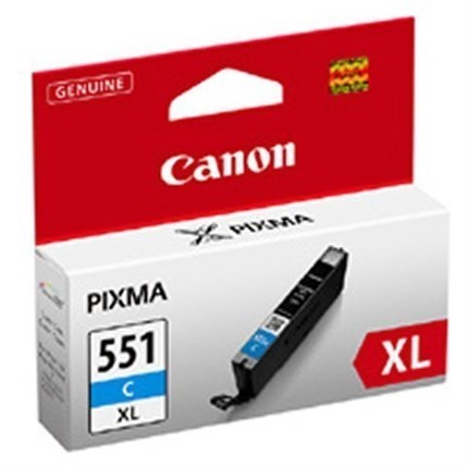 Canon CLI-551c XL - 6444B001 tinta cian original
