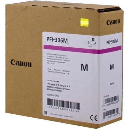 Canon PFI-306m - 6659B001 tinta magenta original