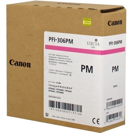 Canon PFI-306pm - 6662B001 tinta magenta foto original