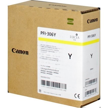 Canon PFI-306y - 6660B001 tinta amarillo original
