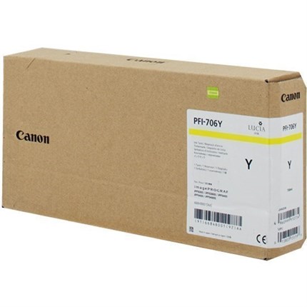 Canon PFI-706y - 6684B001 tinta amarillo original