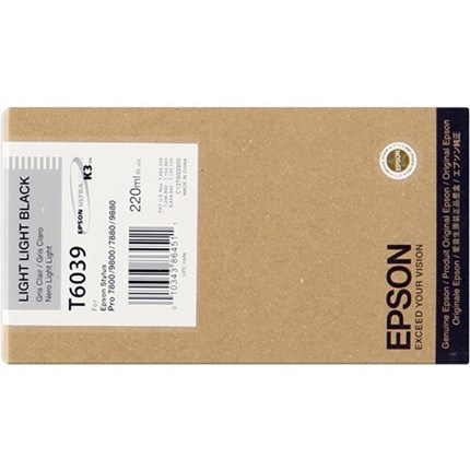 Epson T6039 tinta gris claro original