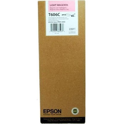 Epson T606C tinta magenta claro original
