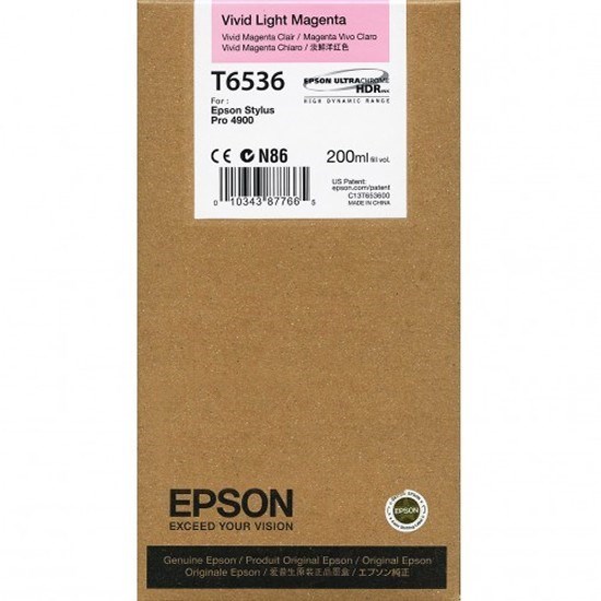 noviembre 2016 Epson Vivid Light tinta magenta 4880 genuina T6066 fecha 