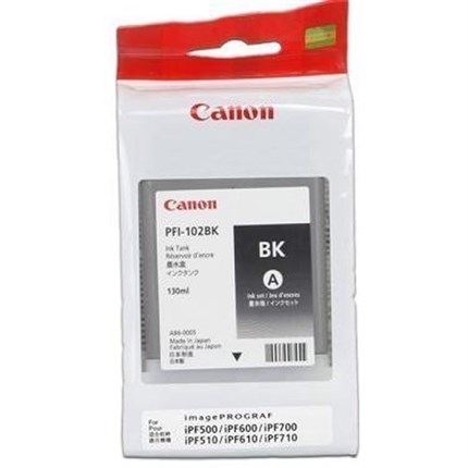 Canon PFI-102BK - 0895B001 tinta negro original