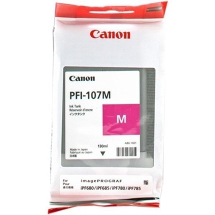 Canon PFI-107m - 6707B001 tinta magenta original