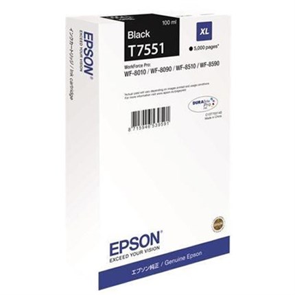 Epson T7551 tinta negro original
