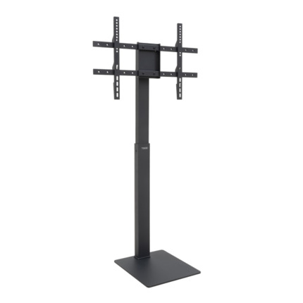 Tooq Midas Soporte de Suelo para Pantallas de 37-70" - Giro y Rotacion Regulables - Gestion de Cables - Peso Max 40kg - VESA Max 600x400 - Color Negro