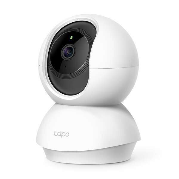 TP-Link Tapo C210 Camara de Seguridad IP WiFi FullHD 1080p - Vision Nocturna - Deteccion de Movimiento - Vision Panoramica 360º