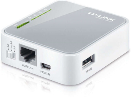 TP-Link TL-MR3020 Router Inalambrico N 3G/4G Portatil