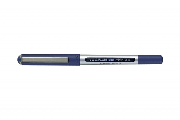 Uni-ball Eye Micro UB-150 Boligrafo de Tinta Liquida - Punta de Bola 0.5mm - Tinta Resistente al Agua y Luz - Sistema de Control
