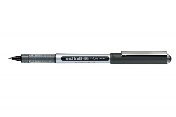 Uni-ball Eye Micro UB-150 Boligrafo de Tinta Liquida - Punta de Bola 0.5mm - Tinta Resistente al Agua y Luz - Sistema de Control
