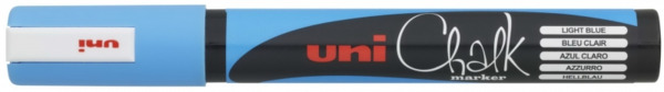 Uni-ball PWE-5M Marcador de Tiza Liquida - Punta Conica 1.8-2.5mm - Borrado en Humedo - Resistente a la Lluvia - Ideal para Piza