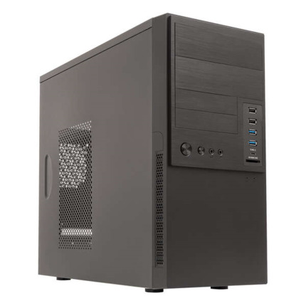Unykach Caviar 6K Caja Micro ATX - TamaÃ±o Disco Soportado 3.5", 2.5" - USB-A 3.2/2.0, Audio, Lector de Tarjetas