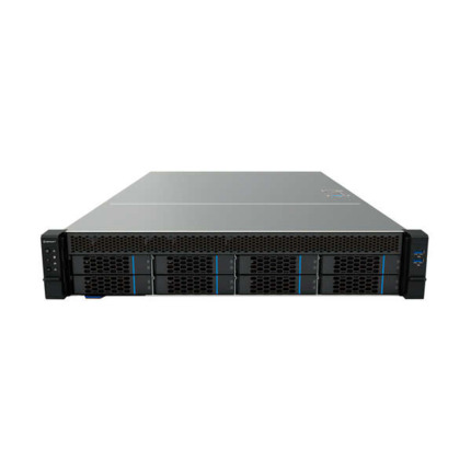 Unykach HSW4208 G3 Servidor 2U Rack 8 Bahias Hot Swap - Tamaños de Disco Soportados 2.5", 3.5" - Placas Base Compatibles EEB, CEB, ATX, MicroATX - USB-A 3.0, 2 Mini SAS 12 Gbps, 4 Molex - 4 Ventiladores 80mm Incluidos