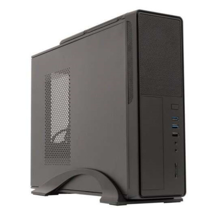 Unykach UK2010 85% Eficencia Caja Torre MicroATX - Fuente de Alimentacion 300W 85% Incluida - TamaÃ±o Disco Soportado 3.5", 2.5" - USB-A 3.2/2.0 y Audio