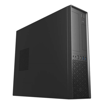 Unykach UK3001 BLACK Caja Torre MicroATX - TamaÃ±o Disco Soportado 3.5", 2.5" - USB-A 2.0/3.0 y Audio