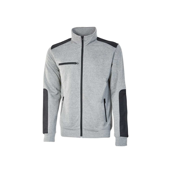 Upower Snug Sudadera Acolchada con Cremallera - Talla XL - Bolsillos con Microfibra, Refuerzos Antiabrasion, Insertos Reflectant