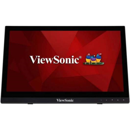 ViewSonic Monitor Tactil LCD 16" HD - Hasta 10 Puntos de Contacto - Respuesta 12ms - Altavoces 2W - Angulo de Vision 90Âº - HDMI, VGA - VESA 75x75 mm