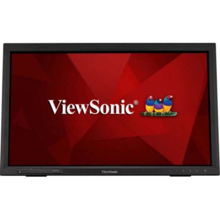ViewSonic Monitor Tactil LED 24" Full HD 1080p - Hasta 10 Puntos de Contacto - Respuesta 7ms - Altavoces 4W - Angulo de Vision 178Âº - USB, HDMI, DVI y VGA - VESA 100x100 mm