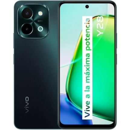 Vivo Y28 Smartphone Pantalla 6.68" - 4GB - 128GB - Camara 50Mp - Bateria 6000mAh - Admite Carga de 44W - Color Verde