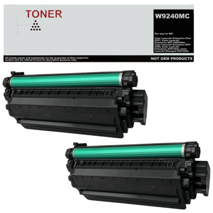 W9240MC pack 2 toner negro compatible con HP W9240MC