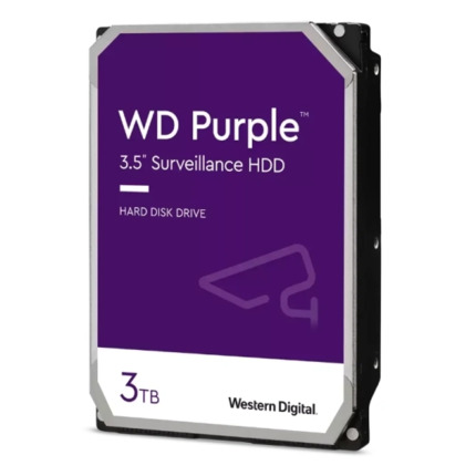 WD Purple Disco Duro Interno 3.5" 3TB SATA3