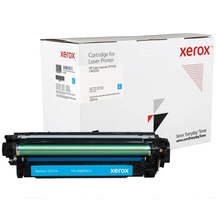 Xerox Everyday 006R03672 HP CE251A toner cian generico - Reemplaza 504A