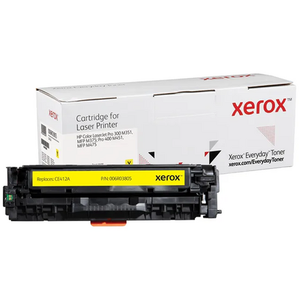 Xerox Everyday 006R03805 HP CE412A toner amarillo generico - Reemplaza 305A