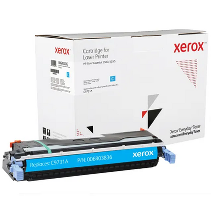 Xerox Everyday 006R03836 HP C9731A toner cian generico - Reemplaza 645A