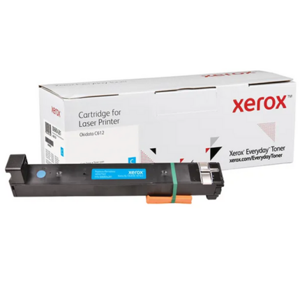 Xerox Everyday 006R04281 OKI C612 cian toner generico - Reemplaza 46507507
