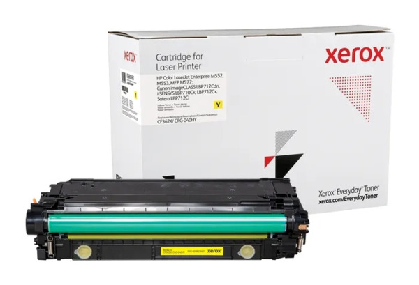 Xerox Everyday Canon 040H Amarillo Cartucho de Toner Generico - Reemplaza 0455C001