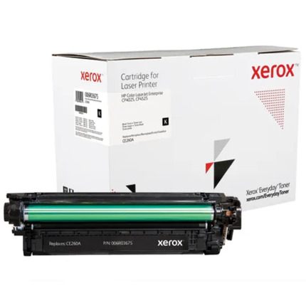 Xerox Everyday HP CE260A Negro Cartucho de Toner Generico - Reemplaza 647A